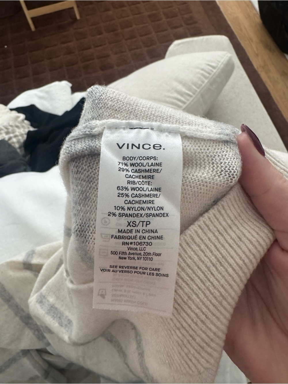 Vince Cashmere Sweater - Picture 2 of 3